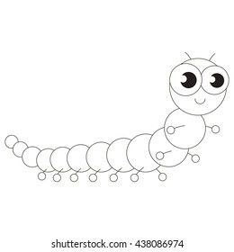 cute caterpillar coloring pages for kids