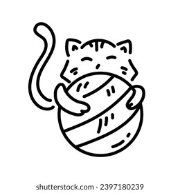 Cute Cats Activities and Expressions Sticker 5