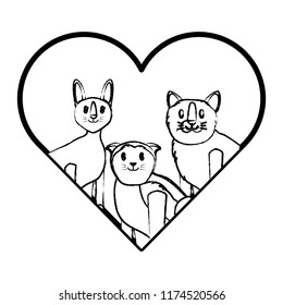 cute cats design