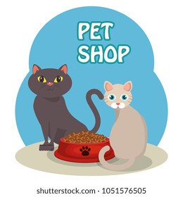 cute cats with food