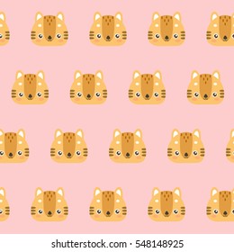 Cute cats pattern.