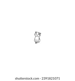 cute cats set cute with poses character