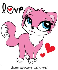 cute cat/T-shirt graphics/cute cartoon characters/cute graphics for kids/Book illustrations/textile graphic/graphic designs for kindergarten/cartoon character design/fashion graphic/cute wallpaper