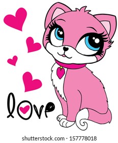 cute cat/T-shirt graphics/cute cartoon characters/cute graphics for kids/Book illustrations/textile graphic/graphic designs for kindergarten/cartoon character design/fashion graphic/cute wallpaper