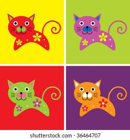 cute catty card
