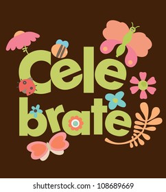 A cute celebration card