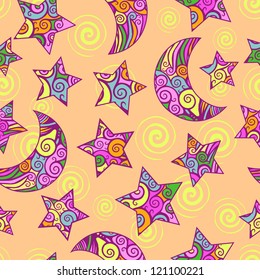 cute celestial background