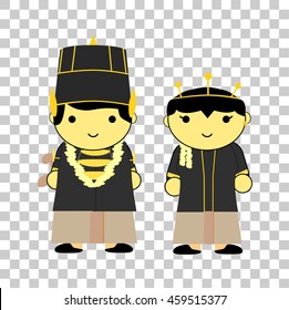 cute central Java bride couple, at transparent effect background
 - Powered by Shutterstock - Get 15% off with code: PIKWIZARD15