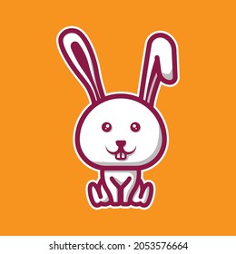Cute character animal chibi style