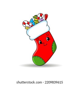 Cute character. Cartoon style. Isolated on white background. Design element. Vector illustration.
