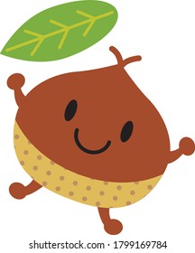 Un personaje bonito del castaño