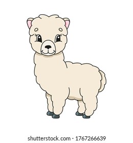 Cute character. Colorful vector illustration. Cartoon style. Isolated on white background. Design element. Template for your design, books, stickers, cards, posters, clothes.