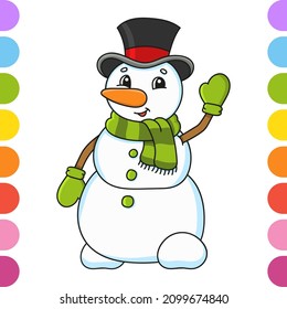 Cute character. Colorful vector illustration. Cartoon style. Isolated on white background. Design element. Template for your design, books, stickers, cards, posters, clothes.