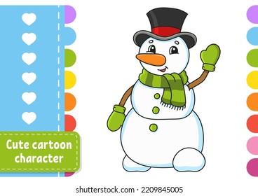 Cute character. Colorful vector illustration. Cartoon style. Isolated on white background. Design element. Template for your design, books, stickers, cards, posters, clothes.
