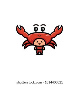 Diseño de cangrejo de carácter ligero