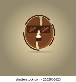 diseño de carácter lindo del café "me siento sorprendido"