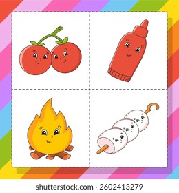 Cute character. Design element. Template for your design, books, stickers, cards, posters, clothes. Cartoon . Isolated on white background. Vector illustration.