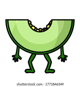 Cute Character Design Form melon