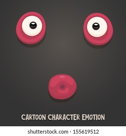 Cute character emotions