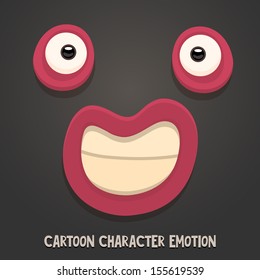 Cute character emotions