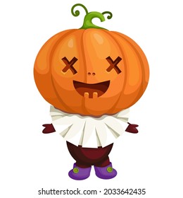 Gráfica de vectores de dibujos animados de la fiesta de Halloween