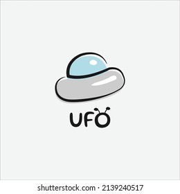 Cute and character UFO logo vector. Perfect for logos or children's content illustrations. Also great for icons, stickers, merchandise etc.
This is an editable EPS vector.

