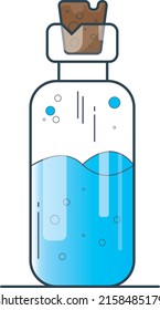 
Cute Characters of Blue Vaccines  Vial Corona Virus Kawaii Animated Doodle Flat Illustration Vaccination fight coronavirus, Protection from viruses attack, smile, injection, covid 19, Bottle