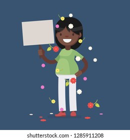 Cute characters celebrating vector illustration