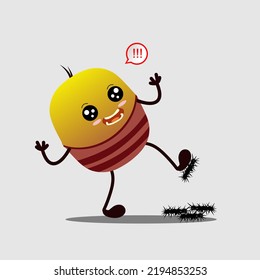 Cute characters that are relevant to any design and time-vector illustration