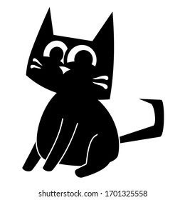 Cute, charming, funny kitten, perfect for animation.  Gary kitten will be happy to help you in your work!)
