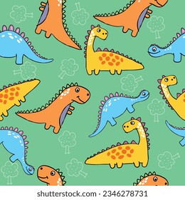 cute and cheerful patterns for kids, backgrounds, textiles, wrapping paper and prints