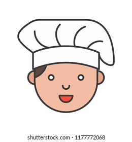 Cartoon Chef Head Outline Hd Stock Images Shutterstock