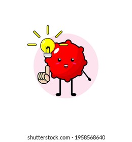Cute cherry fruit vector design is having ideas