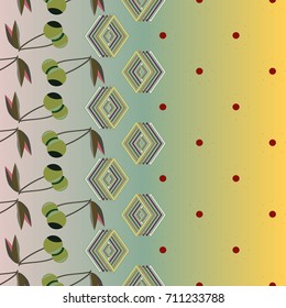 Cute cherry texture pattern. Good for textile wrapping and wallpapers, etc. Sweet ripe cherries background.
