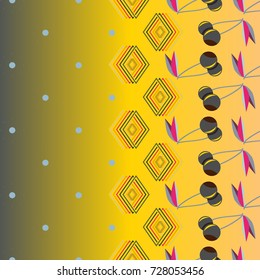 Cute cherry texture pattern. Good for textile wrapping and wallpapers, etc. Sweet ripe cherries background.