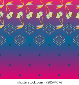 Cute cherry texture pattern. Good for textile wrapping and wallpapers, etc. Sweet ripe cherries background.