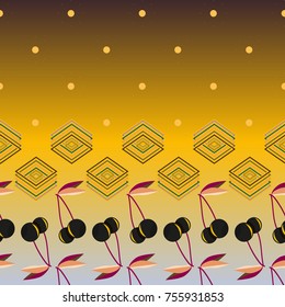 Cute cherry texture pattern. Good for textile wrapping and wallpapers, etc. Sweet ripe cherries background.