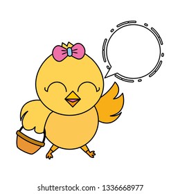 cute chick cartoon