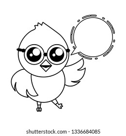 cute chick cartoon