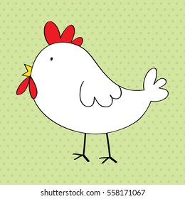 Cute chicken 