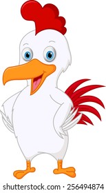 Cute chicken cartoon