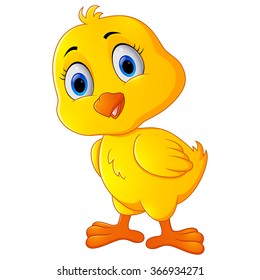 Cute chicken cartoon
