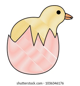 cute chicken icon