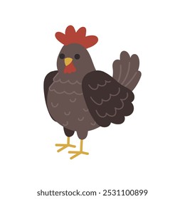 Cute Chicken Illustration - 02