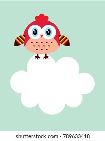cute chicken message