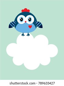 cute chicken message