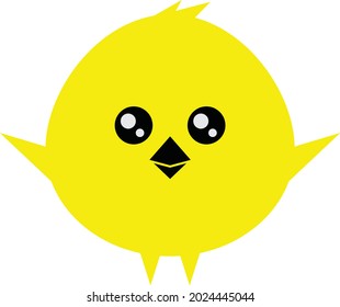 Cute chicks logo, with Yellow colour makes the logo look really fun, suitable for Chicken Farm industry or food and beverage businesses