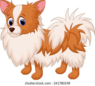 Cute Chihuahua Dog Cartoon