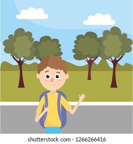 cute child cartoon