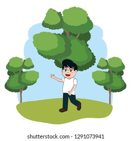 cute child cartoon